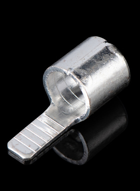 紫铜C45冷压插片C45-50 接线端子 鸭嘴式接头 铜鼻子 含专票 一只