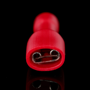 母全预绝缘端头FDFD1-187 插簧母全护套 接线端子母1000只