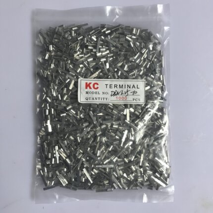黄铜扁针型裸端头DBN1.25 2 5.5鸭嘴鼻子鸭舌端子扁插针片型 一包
