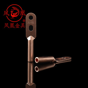 凤凰国标A级双孔铜接头DT-25MM2 铜鼻子 双眼铜接线端子  一只