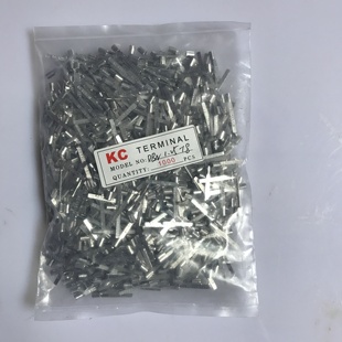 扁插针 紫铜扁针型裸端头DBN1.25 鸭舌端子 鸭嘴鼻子 片型端子