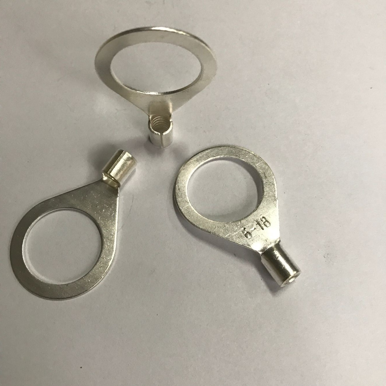 冷压接线端子 OT6-18 大孔铜鼻子法兰静电跨接端子  一只价