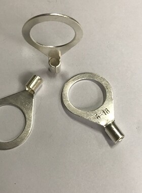 冷压接线端子 OT6-18 大孔铜鼻子法兰静电跨接端子  一只价
