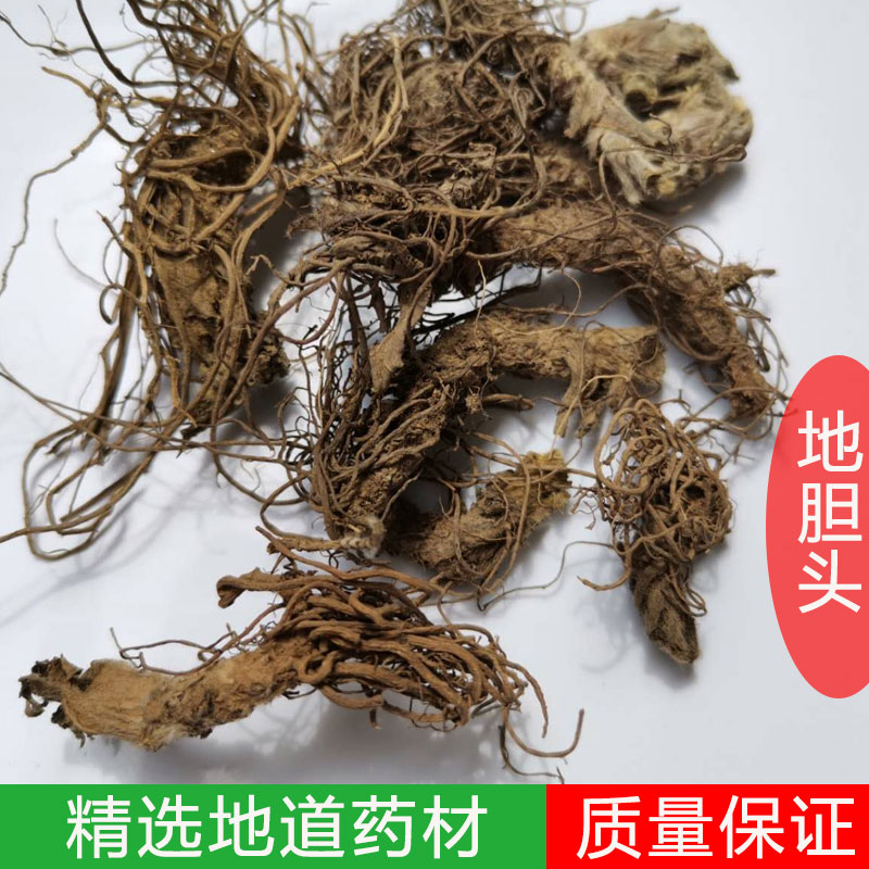 地胆头野生地胆草根白花地斩头地胆头野生草药地胆头煲汤料500g