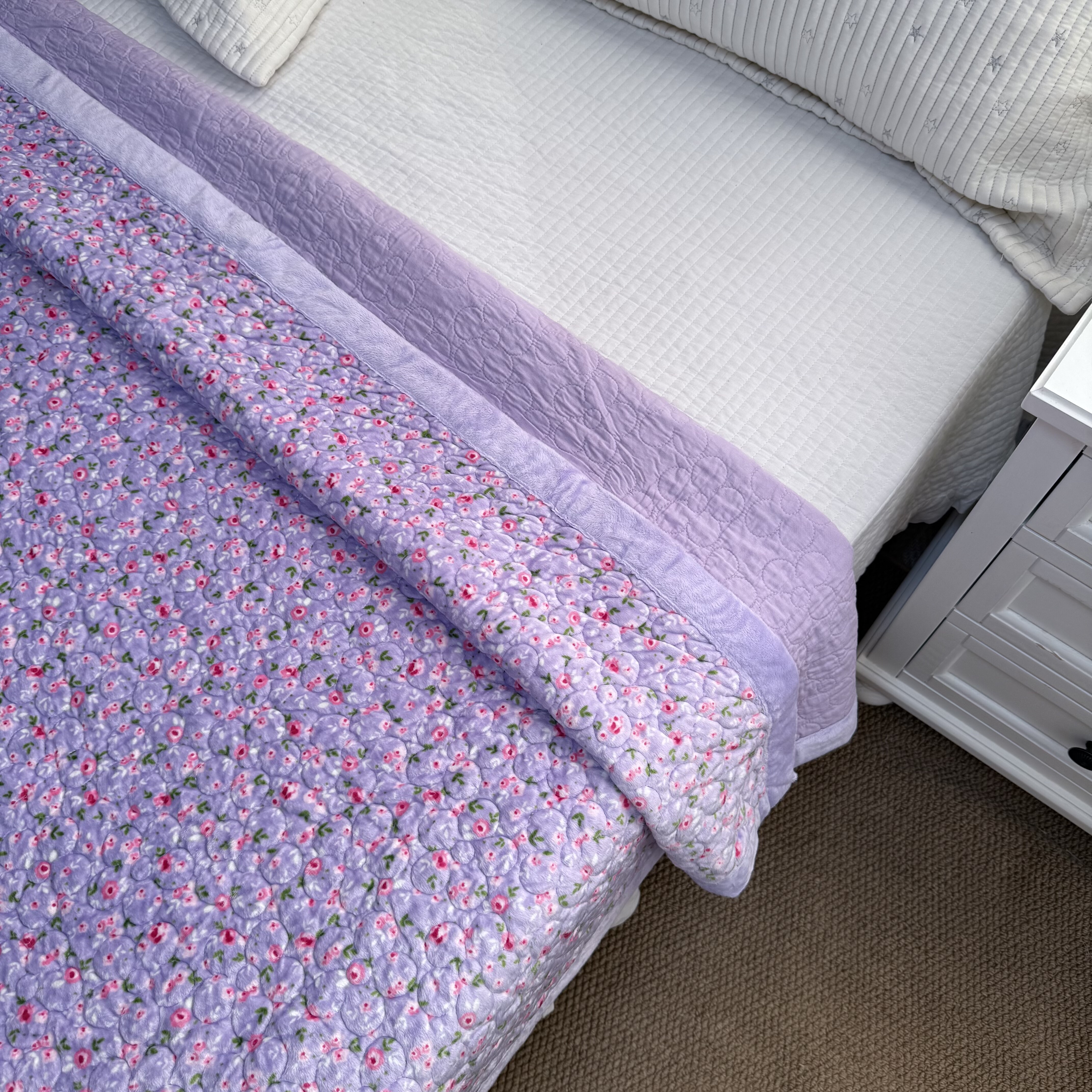 特价韩式短毛绒云丝绒印花水洗保暖绒毯床单毛绒 床单床盖绒冬季