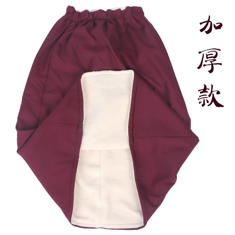 喇秋服装嘛冬加厚内裙和尚服僧裙半裙松衣僧服僧佛居士僧紧裙