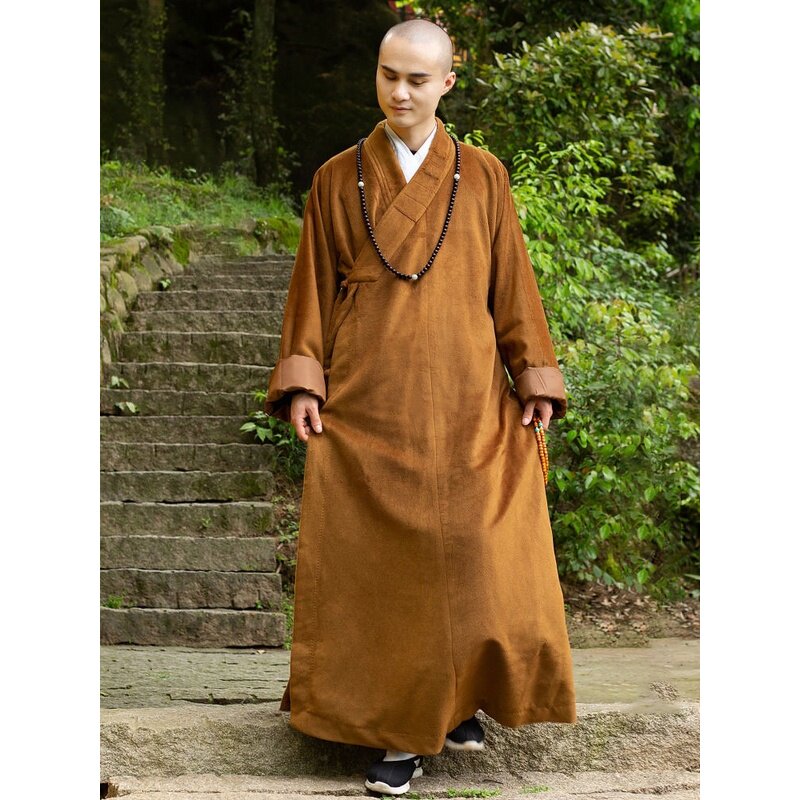 尘缘僧服秋冬季短褂僧衣和尚衣服僧袍罗汉褂小褂男女款僧侣衣套装