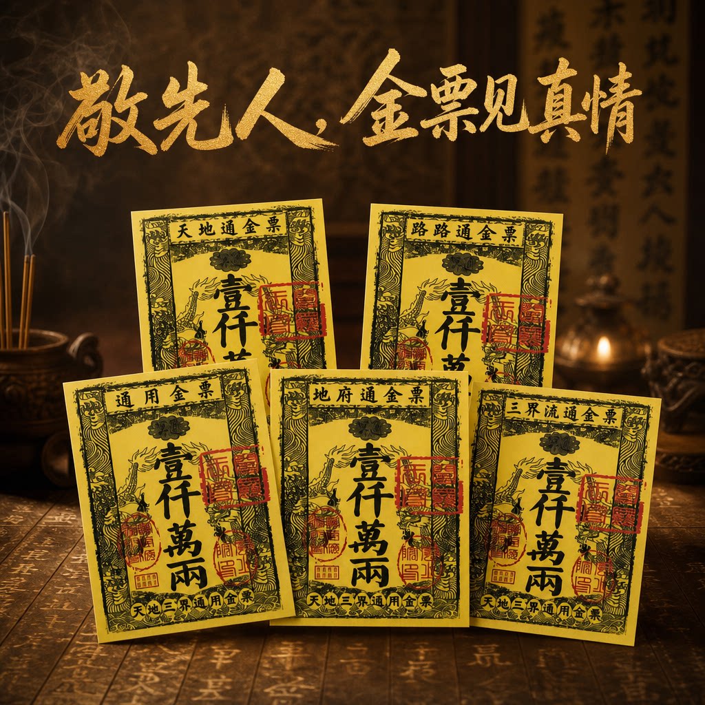 金票大全祭祀用品天地通图片