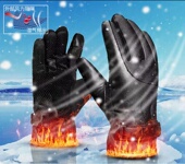 加绒加厚保暖绵羊皮手套骑行开车摩托车薄款 真皮手套男士 女士冬季