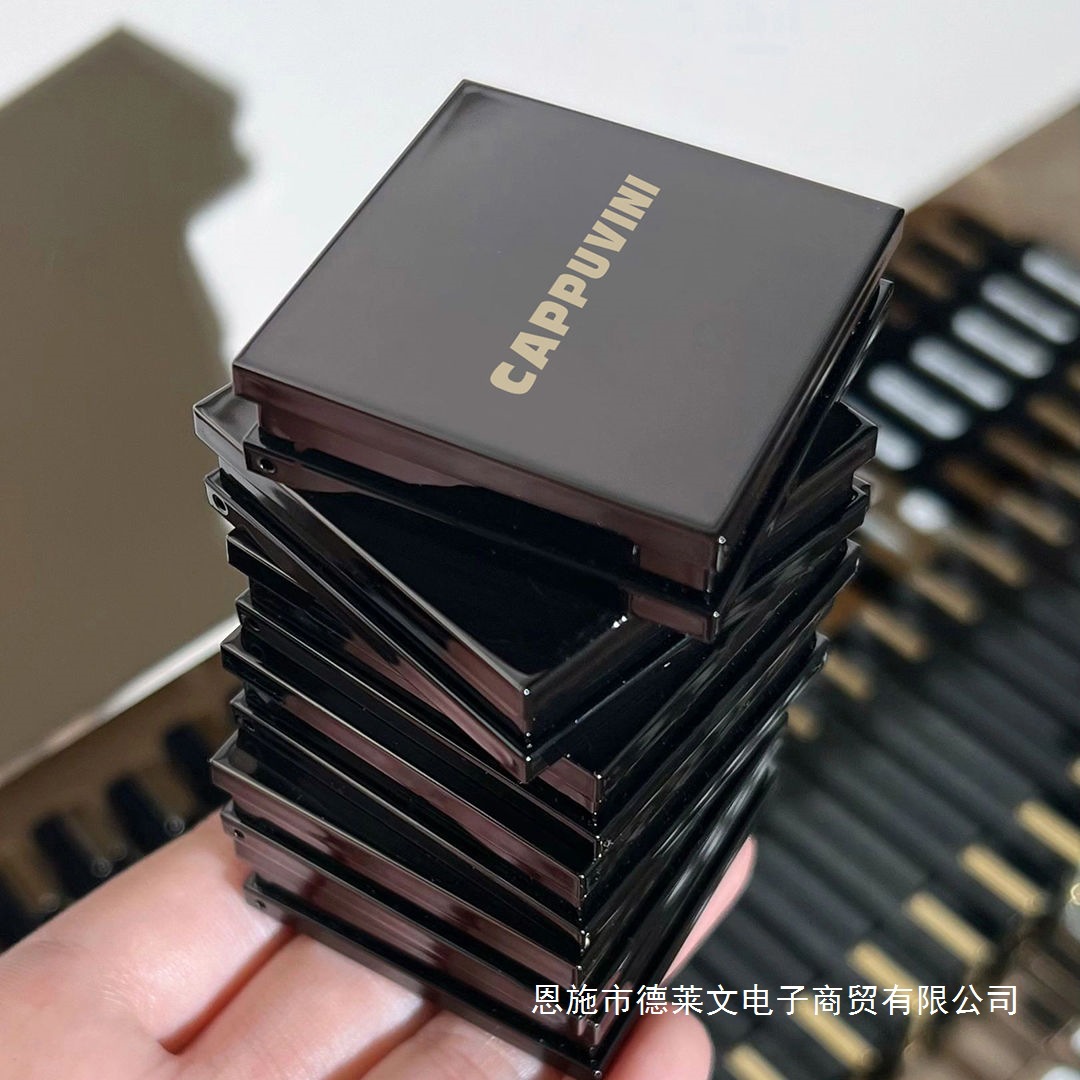 玫瑰豆沙方块唇泥膏哑光雾面防水不掉色腮红眼影一体盘唇颊多用膏