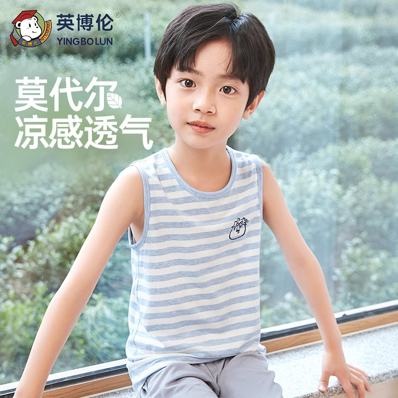 英博伦莫代尔内穿打底男童背心图片