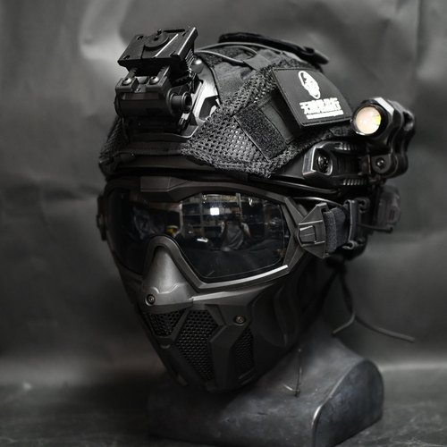 无贼FAST战术头盔风扇防雾全脸面具套装军迷cs野战下场装备三级头