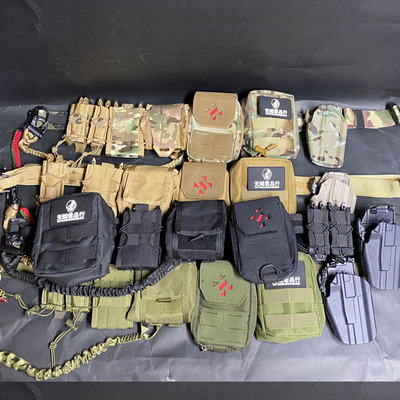 无贼虎式经典全套战术装备腰带G34腰封G17快拔套P320浪人双层下场