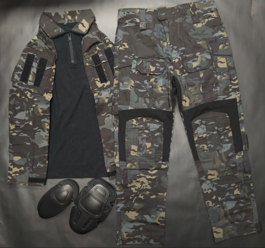 无贼GEN3暗夜多地形伪装 MCBK战术蛙皮 G3黑CP作战蛙服套装CS下场