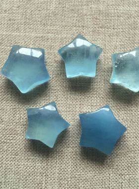 海蓝宝五角星冰透适合做奶油体