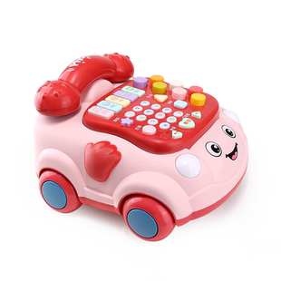 儿童电话玩具手机1岁一2女孩宝宝益智早教多功能婴儿仿真座机男孩