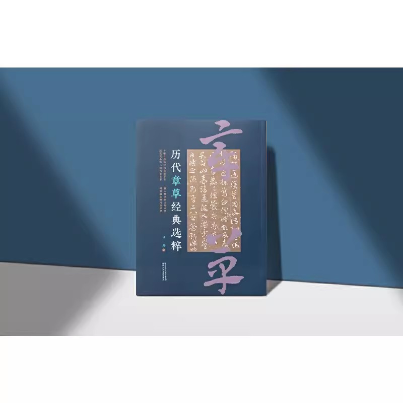 【14年老店】历代章草选粹东汉草书简牍敦煌书汉简皇象文武帖索靖月仪帖沈曾植邓文原王蘧常赵孟頫陆机平复帖简体旁注草书毛笔字帖