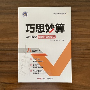 14年老店 题型数学解题方法与技巧 巧思妙算八年级上册数学 基本和变式 初中数学计算几何专项训练 8年级上册数学解题方法与技巧