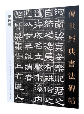【14年老店】汉肥致碑 中国国家画院书法篆刻院主编 传世经典书法碑帖124隶书练字帖习字临摹 河北教育出版