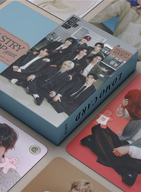 55张ATEEZ小卡2026 SEASON'S GREETINGS双面自印3寸卡片镭射小卡