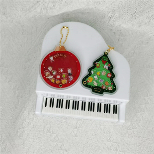 SVT小十七MINITEEN 圣诞周边摇摇乐钥匙扣 自制亚克力挂件送闺蜜