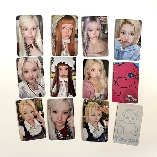 宋雨琦SOLO2专辑Motivation周边小卡特典卡 YUQI随机卡PHOTOCARD