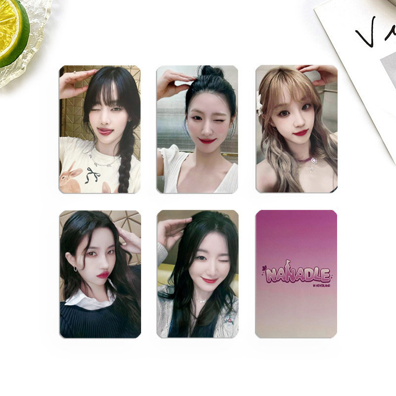 GIDLE女娃六周年包包卡 专辑特典卡宋雨琦MINNIE明星小卡自印卡片