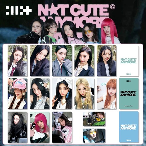 ILLIT NOT CUTE ANYMORE 专辑卡快闪卡特典卡 明信片礼自印小卡