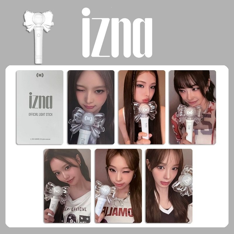 izna应援棒周边自印小卡应援灯小卡LIGHT STICK photocard特典卡,节庆用品/礼品,文化创意明信片,淘宝优惠券,粉丝福利购,淘宝优惠卷