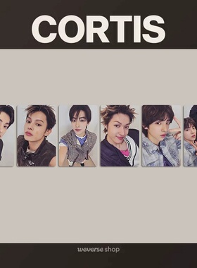 CORTIS组合周边AAA特典卡 Weverse POB小卡 wvs特典自印马丁小卡