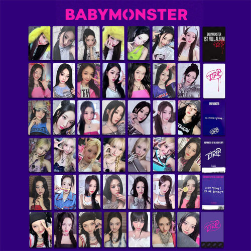 BABYMONSTER宝怪DRIP单人小卡 郑雅娴随机卡WithMuu K4特典自印卡