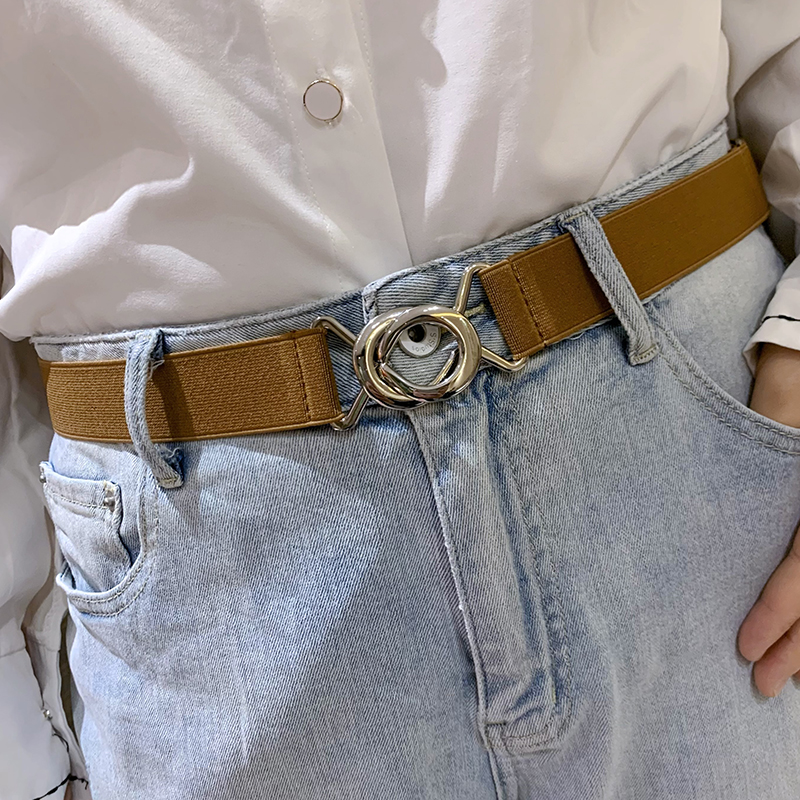 新款松紧无痕调节简易腰带松紧