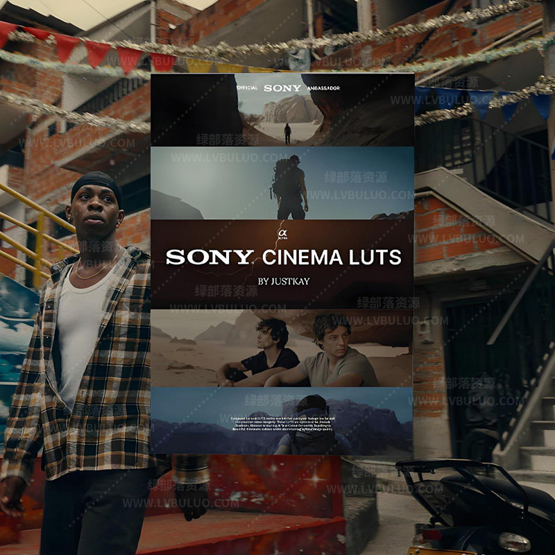 索尼Sony Slog3灰片色彩科学电影原彩胶片LUTs和达芬奇节点预设