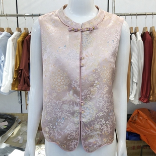 新款 商场正品 马甲女2026春季 国风新中式 马夹坎肩妈妈背心潮 26A31