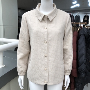 苏拉达唯826-12 时尚短款外套女2026春季新款气质夹克休闲上衣