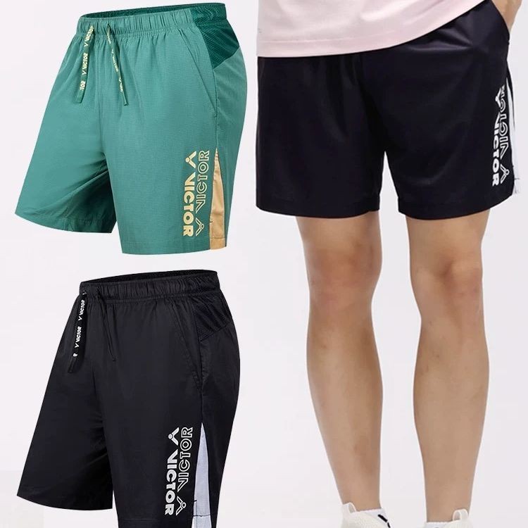 VICTOR/威克多R-50208羽毛球服训练系列中性款梭织运动短裤