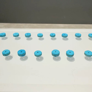 DIY菱镁矿搓金隔片diy配件手工编织手绳项链文玩佛珠手串配饰品