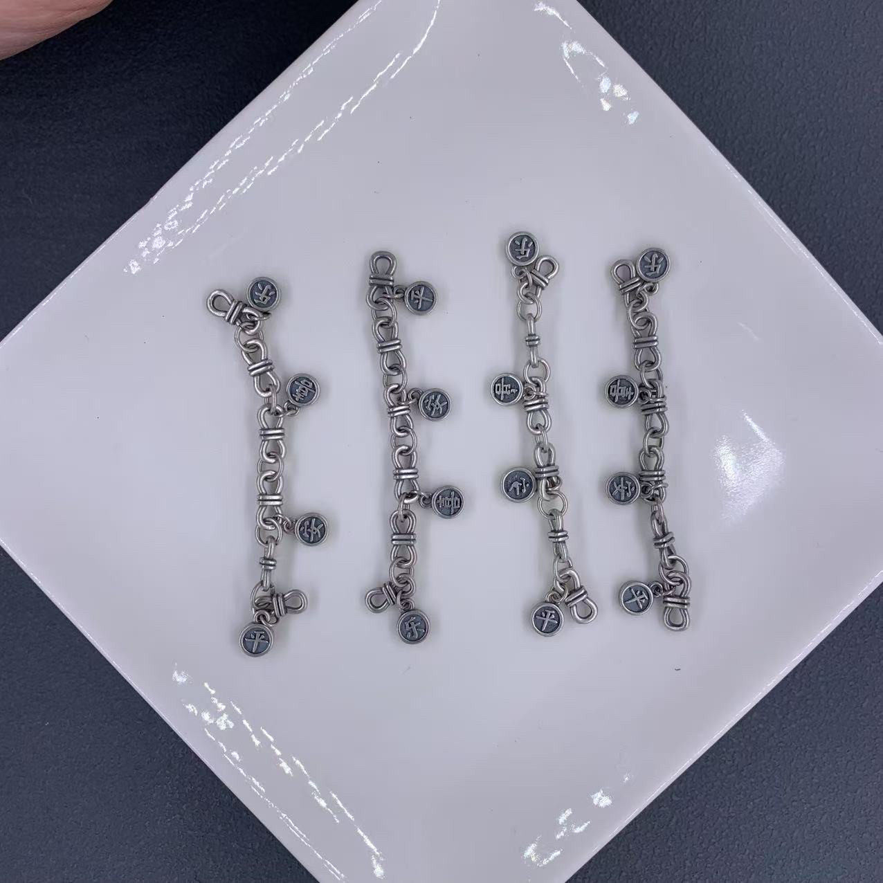 DIY精工三七老银复古平安喜乐流苏吊件挂件长链花朵吊坠手工配件,饰品/流行首饰/时尚饰品新,银饰吊坠,淘宝优惠券,粉丝福利购,淘宝优惠卷