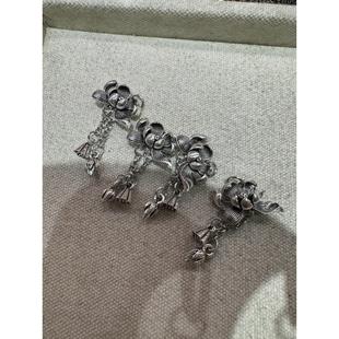 意工三七银莲花流苏配件手工编织手绳项链文玩时尚配饰佛珠手