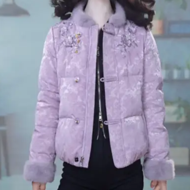 2026冬季减龄洋气优雅气质保暖羽绒服M-3XL