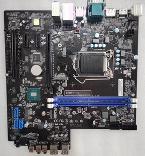 包邮原装清华同方B250-N主板 B250芯片组 1151接口支持6代7代CPU