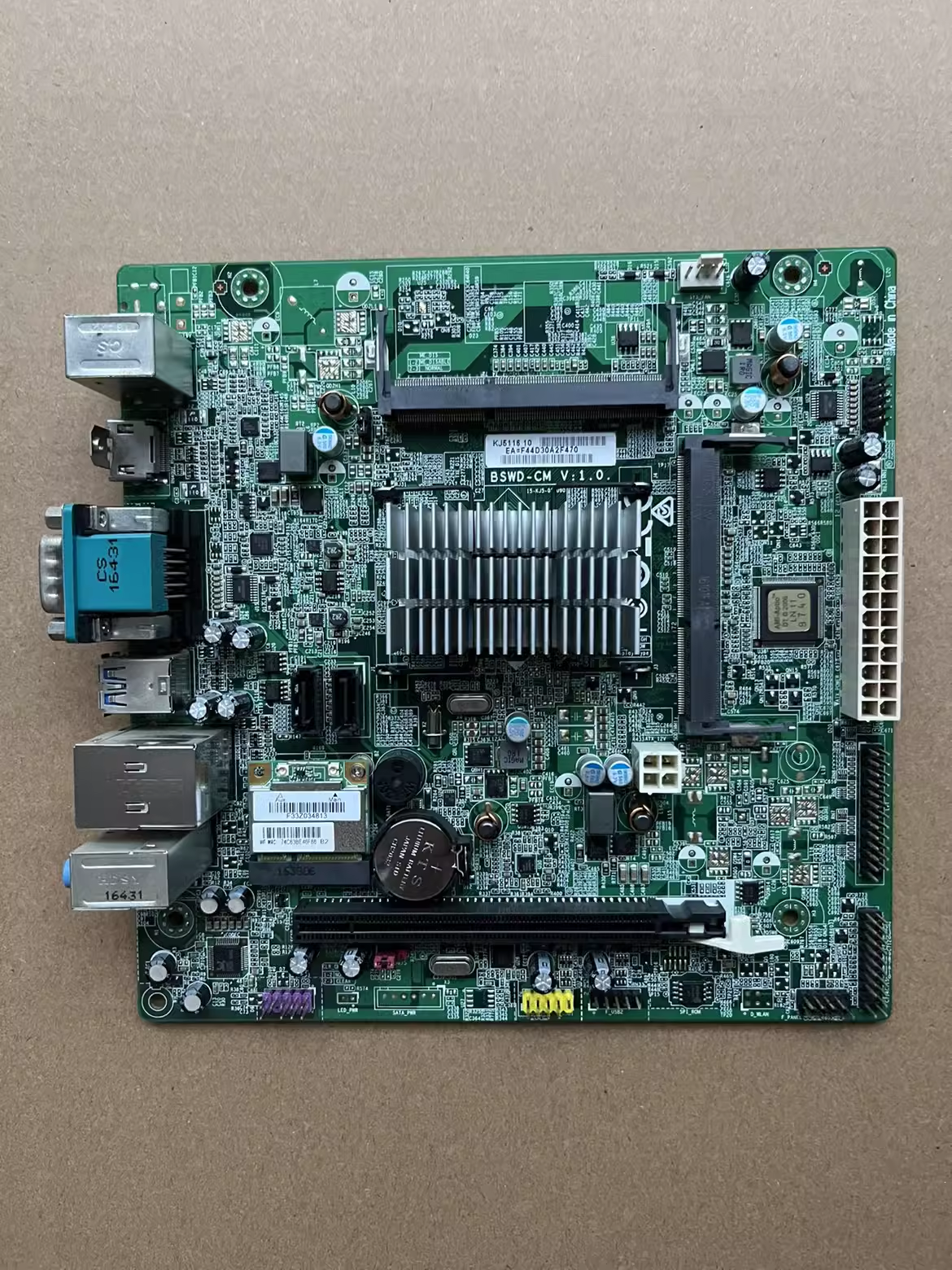 原装海尔BSWD-CM V：1.0 J3160主板 集成J3160四核CPU DDR3L内存