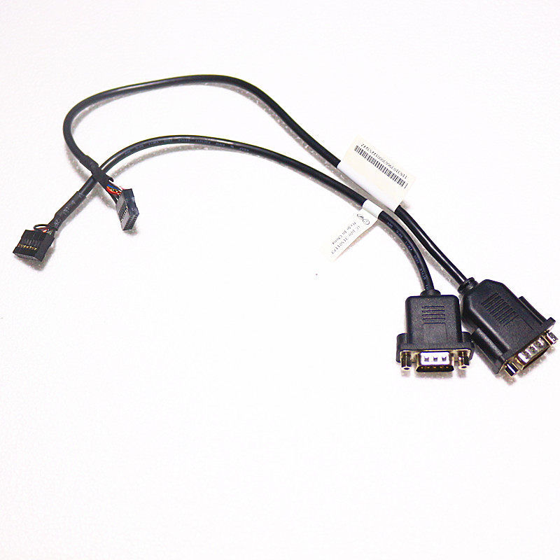 联想原装thinkcentre启天扬天15针串口线15针转9针com2扩展端口线