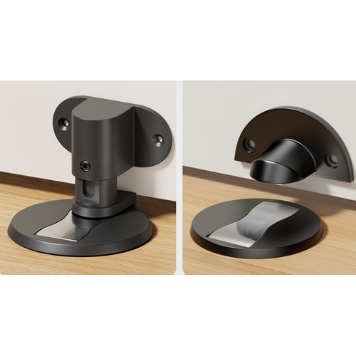 门吸免打孔新款门阻器隐形门挡器防撞强磁门碰厕所卫生间静音地吸