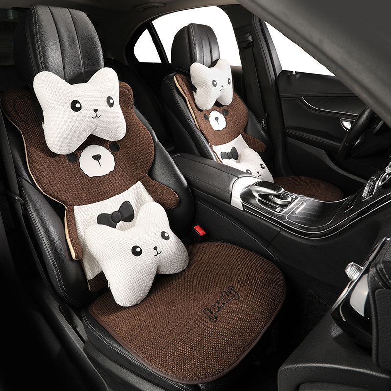 适用本田车座椅坐垫XRV雅阁凌派CRV思域英仕派缤智皓影四季垫全套