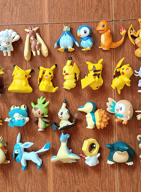 正版TOMY宝可梦阿罗拉口袋妖怪MC冰六尾美录塔喵喵皮卡丘乘龙手办