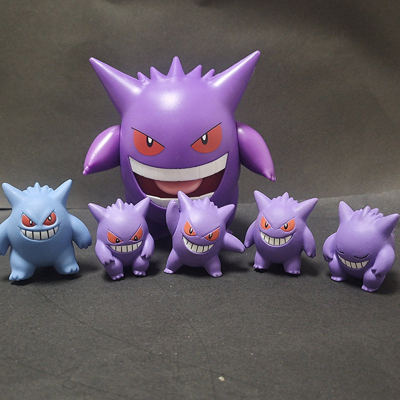 正版宝可梦口袋妖怪神奇宝贝mc系列耿鬼可动大号手办模型玩具
