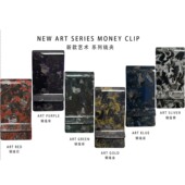 用品商务碳纤维小钱夹 Carbon fiber G家金泊系列男士 money clip