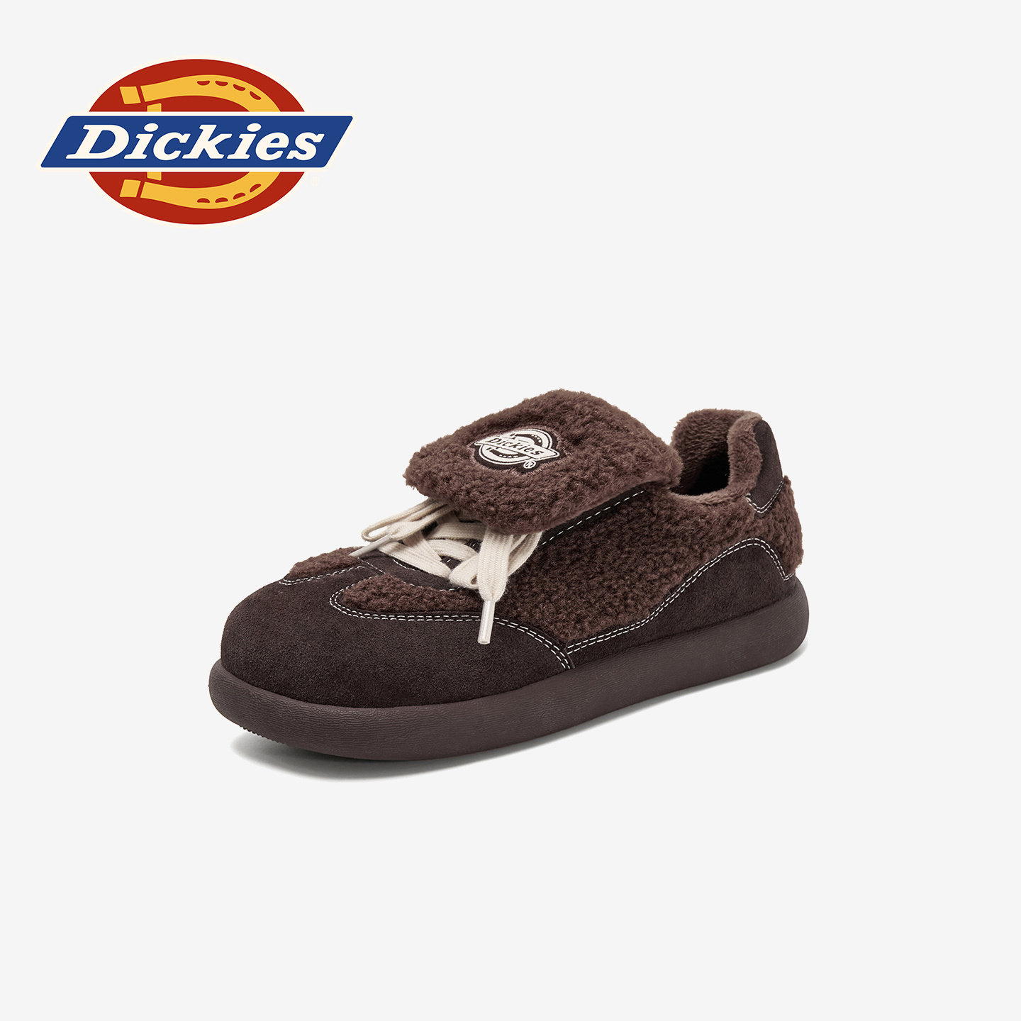 Dickies冬季新款加绒保暖棉鞋女