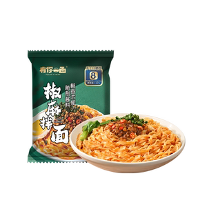 徽记有你一面韩式火鸡拌面小刀削面纯面速食面条非油炸早餐夜宵